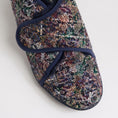 Load image into Gallery viewer, ZIERA FOFFIE NAVY MULTI - Women slippers - Collective Shoes