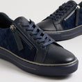 Load image into Gallery viewer, ZIERA KOZIE NAVY - Women sneakers - Collective Shoes