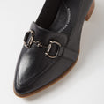 Load image into Gallery viewer, ZIERA VOLTA BLACK NATURAL - Women Heels - Collective Shoes