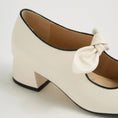 Load image into Gallery viewer, ZIERA ZIPEN BLACK IVORY PATENT - Women heel - Collective Shoes