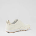 Load image into Gallery viewer, ZIERA BRIDDIE WHITE PALE GOLD - Women Sneakers - Collective Shoes