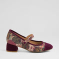 Load image into Gallery viewer, ZIERA ZILLA BURGUNDY SHIRAZ - Women Heels - Collective Shoes