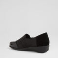 Load image into Gallery viewer, ZIERA SWISSH BLACK MIX - Women Slip-ons - Collective Shoes