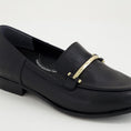 Load image into Gallery viewer, ZIERA TUBBIE BLACK - Women Loafers - Collective Shoes