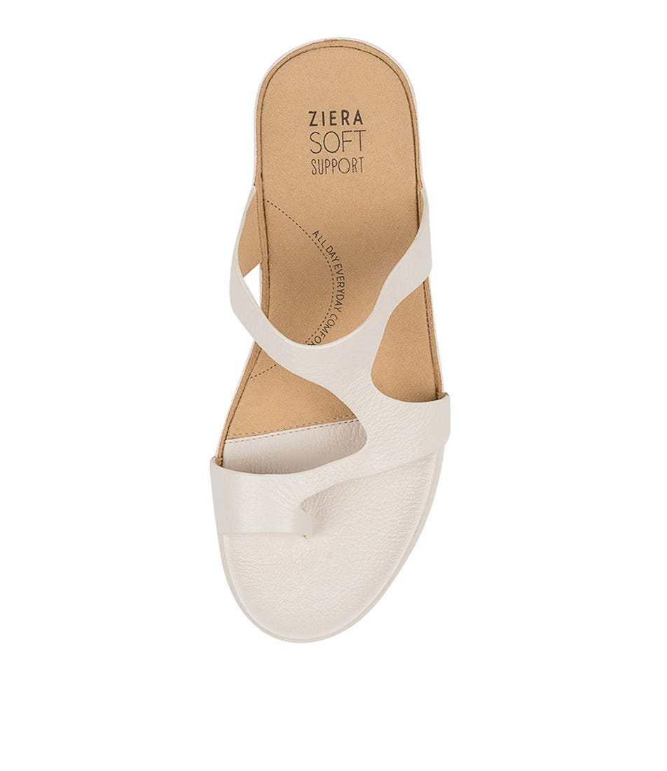 Ziera Bridger White - Women Slip-ons - Collective Shoes