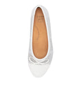 Load image into Gallery viewer, Ziera Caly White Silver - Women Loafers - Collective Shoes