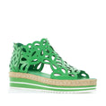 Load image into Gallery viewer, DJANGO & JULIETTE ADELY BRIGHT EMERALD - Women Sandals - Collective Shoes