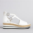 Load image into Gallery viewer, DJANGO & JULIETTE ALEXYS WHITE - Women Sandals - Collective Shoes