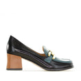 Load image into Gallery viewer, BRESLEY ALICAT BLACK GREEN - Women Loafers - Collective Shoes