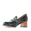 Load image into Gallery viewer, BRESLEY ALICAT BLACK GREEN - Women Loafers - Collective Shoes