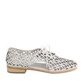 Load image into Gallery viewer, DJANGO & JULIETTE AMRITA WHITE - Women Oxford / Brogue Shoes - Collective Shoes