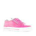 Load image into Gallery viewer, ZIERA AUDRY HOT PINK LEATHER - Women sneakers - Collective Shoes