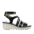Load image into Gallery viewer, FLY LONDON BAFY BLACK NAPPA - Women Sandals - Collective Shoes