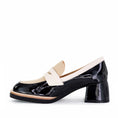 Load image into Gallery viewer, DJANGO & JULIETTE AMALAS BLACK IVORY - Women Heels - Collective Shoes