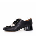 Load image into Gallery viewer, BRESLEY DESTER BLACK COW - Women Oxford / Brogue Shoes - Collective Shoes