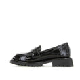 Load image into Gallery viewer, LESANSA BOW BLACK PATENT - Women Loafers - Collective Shoes