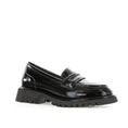 Load image into Gallery viewer, LESANSA BOW BLACK PATENT - Women Loafers - Collective Shoes