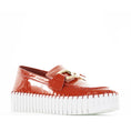 Load image into Gallery viewer, DJANGO & JULIETTE BRONTIS RED PATENT - Women Loafers - Collective Shoes