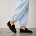 Load image into Gallery viewer, DJANGO & JULIETTE LINXEA BLACK SUEDE