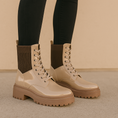 Load image into Gallery viewer, LE SANSA CANDY BONE PATENT - Women Boots - Collective Shoes
