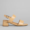 Load image into Gallery viewer, ZIERA CAITLAN NUDE PATENT - Women Sandals - Collective Shoes