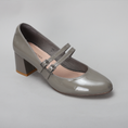 Load image into Gallery viewer, NAKED ARCHES CIDER GREY PATENT - Women Heels - Collective Shoes