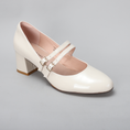 Load image into Gallery viewer, NAKED ARCHES CIDER NUDE PATENT - Women Heels - Collective Shoes