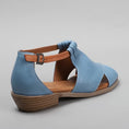 Load image into Gallery viewer, LE SANSA DIGBY DENIM TAN - Women Sandals - Collective Shoes