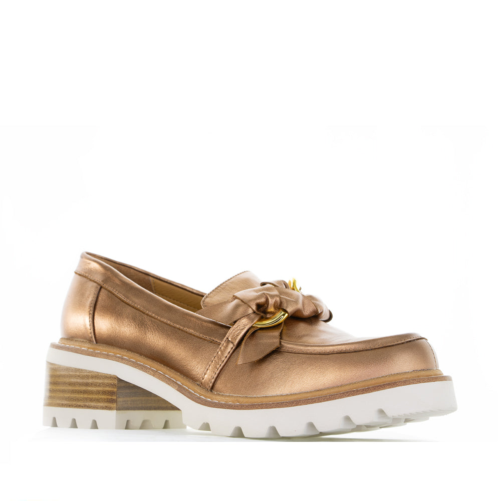 BRESLEY DOBBIE BRONZE - Women Loafers - Collective Shoes