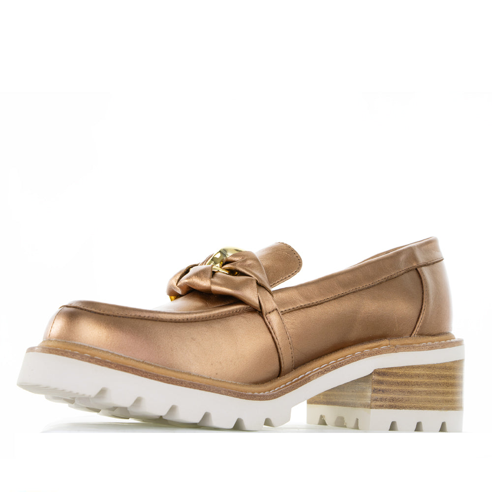 BRESLEY DOBBIE BRONZE - Women Loafers - Collective Shoes