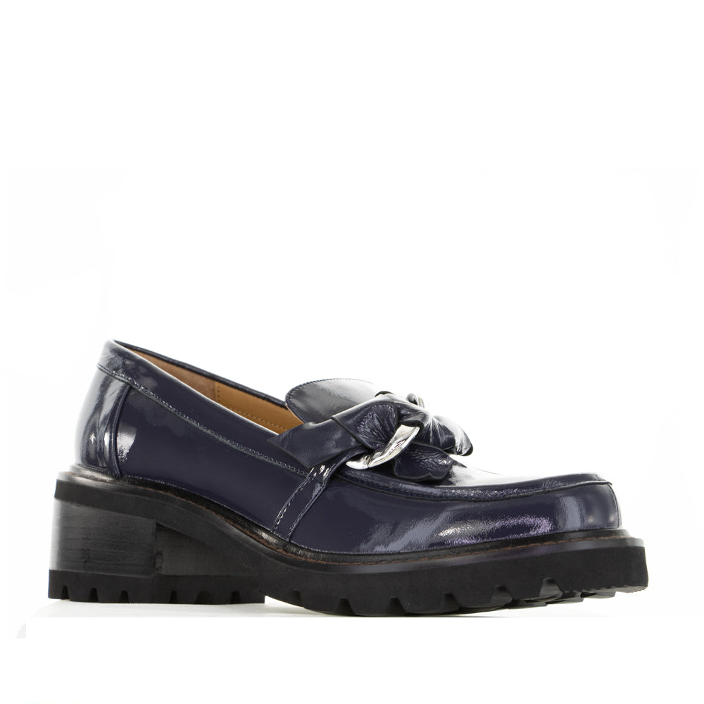 BRESLEY DOBBIE INKY PAT - Women Loafers - Collective Shoes
