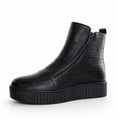Load image into Gallery viewer, ALFIE & EVIE DYNASTY BLACK EMBOSSED - Women Boots - Collective Shoes