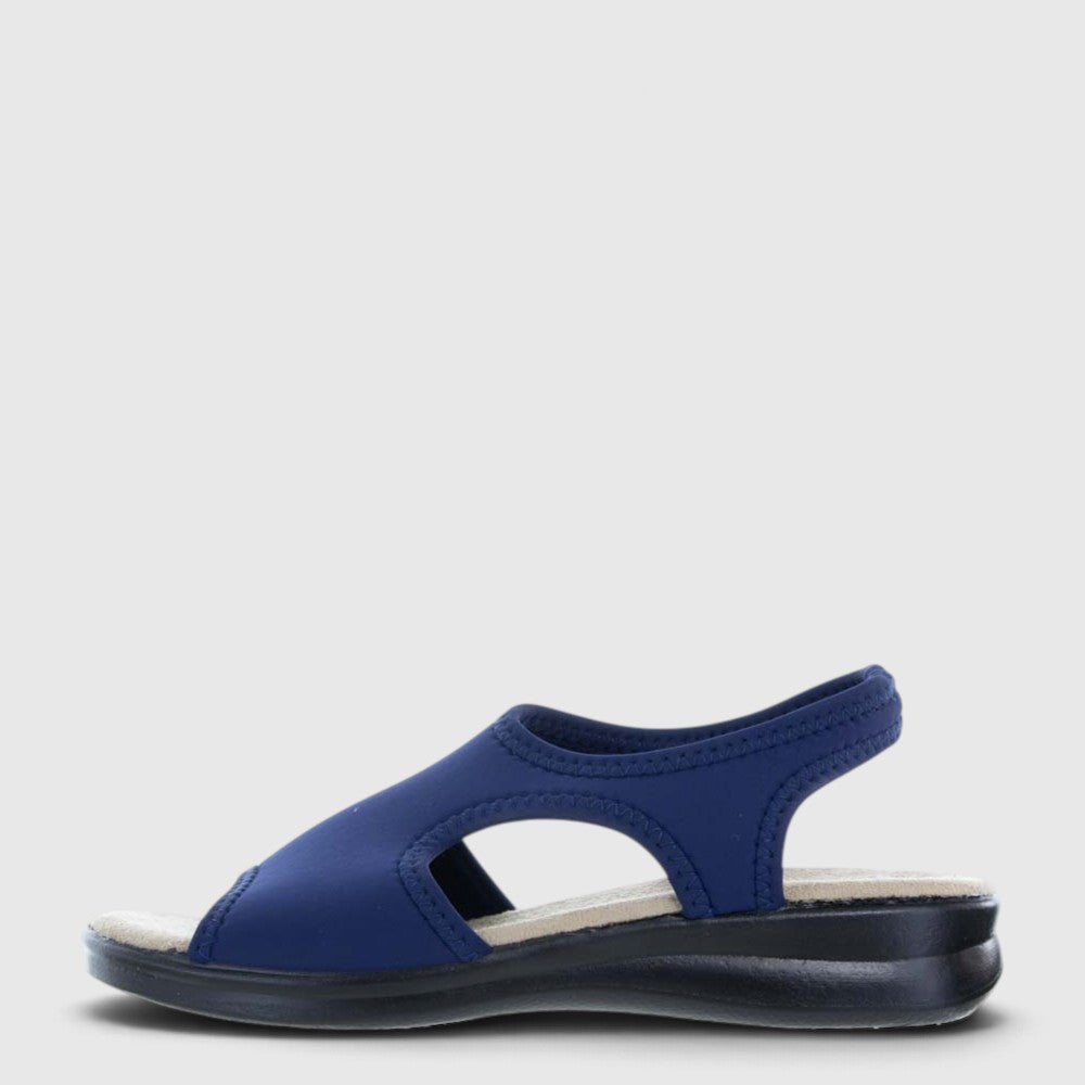EUROFLEX SICILY NAVY - Women Sandals - Collective Shoes