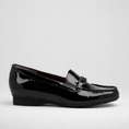 Load image into Gallery viewer, ZIERA FENDERS BLACK - Women Loafers - Collective Shoes