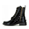 Load image into Gallery viewer, LESANSA FIN BLACK PATENT - Women Boots - Collective Shoes