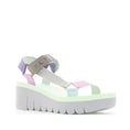Load image into Gallery viewer, FLY LONDON YEFA GREY MULTI - Women Sandals - Collective Shoes