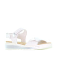 Load image into Gallery viewer, ZIERA GEELEY WHITE SILVER - Women Sandals - Collective Shoes