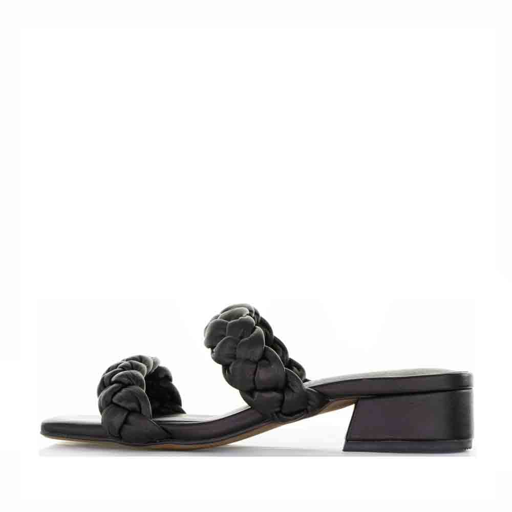 LESANSA GILLIAN BLACK - Women Slides - Collective Shoes