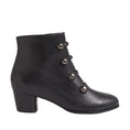 Load image into Gallery viewer, ZIERA GWION BLACK-BLACK - Women Boots - Collective Shoes