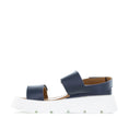 Load image into Gallery viewer, LE SANSA HANDLE NAVY SILVER - Women Sandals - Collective Shoes