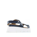 Load image into Gallery viewer, LE SANSA HANDLE NAVY SILVER - Women Sandals - Collective Shoes