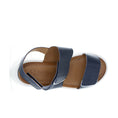 Load image into Gallery viewer, LE SANSA HANDLE NAVY SILVER - Women Sandals - Collective Shoes