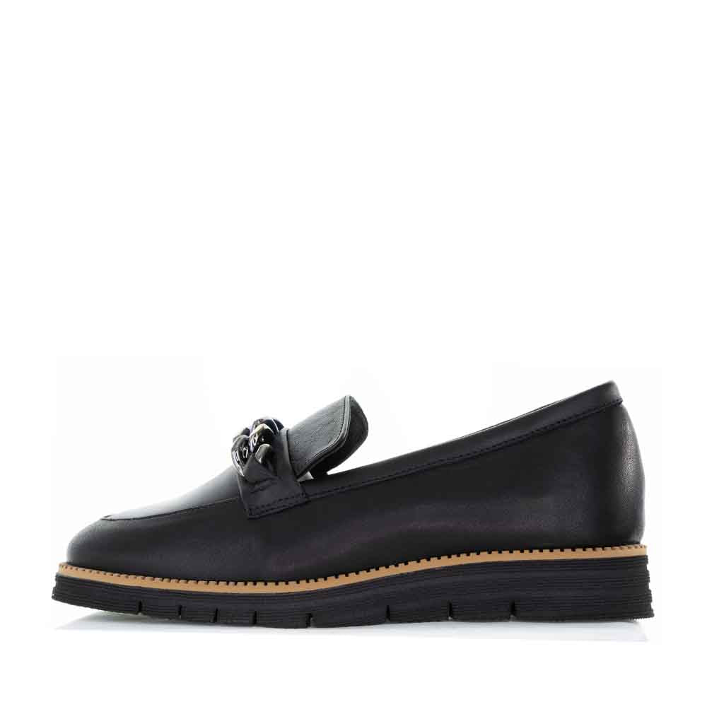 LESANSA HARVEY BLACK - Women Loafers - Collective Shoes