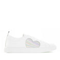 Load image into Gallery viewer, LE SANSA HEART WHITE IRIDESCENT - Women Sneakers - Collective Shoes