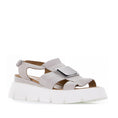 Load image into Gallery viewer, LE SANSA HINDI SILVER GREY - Women Sandals - Collective Shoes