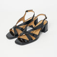 Load image into Gallery viewer, HUSH PUPPIES KABOO BLACK PATENT - Women Sandals - Collective Shoes