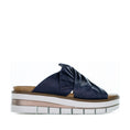Load image into Gallery viewer, LE SANSA KHLOE NAVY - Women Slip On - Collective Shoes