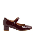 Load image into Gallery viewer, ZIERA KITTY BURGUNDY PATENT - Women Heels - Collective Shoes