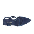 Load image into Gallery viewer, DJANGO & JULIETTE LAHTI NAVY SUEDE - Women Heels - Collective Shoes