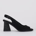 Load image into Gallery viewer, DJANGO & JULIETTE LANTOS BLACK SUEDE - Women Sandals - Collective Shoes